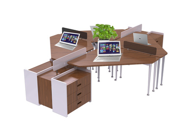 办公桌上的高效伴侣 工业风化妆品与白光照明的完美结合